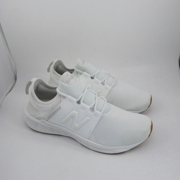 New Balance Men\'s 11.5 Fresh Foam X Cruz v3 MCRUZLY3 White Lifestyle ShoesNew Ba main image 10